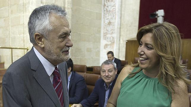 Griñán dejará la Presidencia «en herencia» a Susana Díaz, según el PP-A
