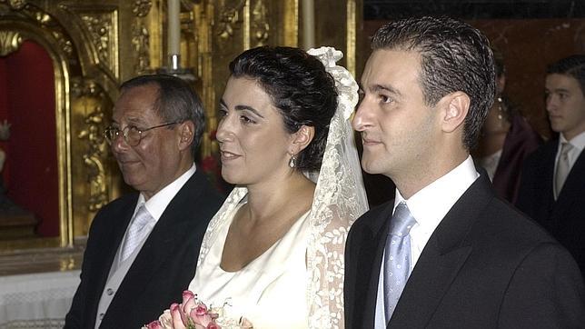 Susana Díaz el día de su boda
