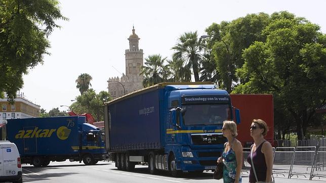 Dispositivo especial de tráfico en Sevilla por el paso de la Vuelta Ciclista