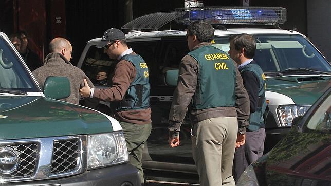 Un momento de la Operación Heracles llevada a cabo por la Guardia Civil