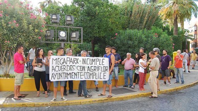 Agriflor pide al Ayuntamiento que «readmita» a los trabajadores afectados por el proyecto Megapark