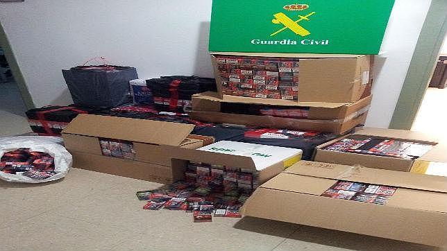 La Guardia Civil interviene 2.760 paquetes de tabaco de contrabando en Jerez
