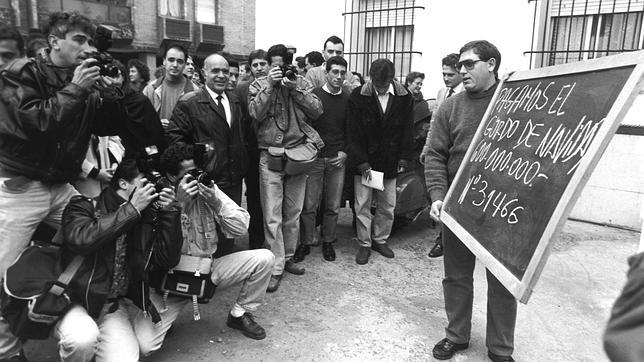 El «gordo» de la Lotería de Navidad de 1992 cayó en el barrio sevillano de Los Remedios