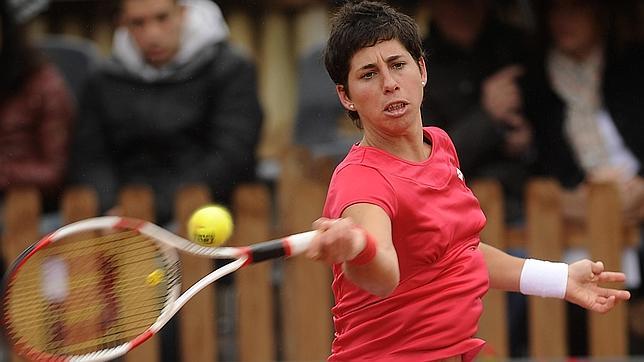 Carla Suárez vence a Zahlavova y da el primer punto a España