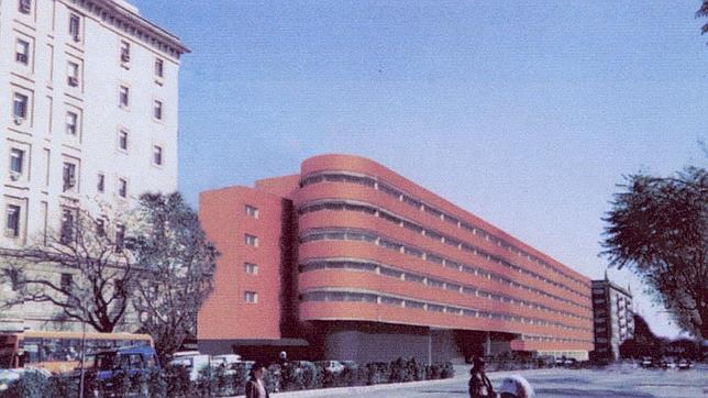 Recración infográfica del edificio de Moneo en el Prado, por el que se llegó a pagar al arquitecto