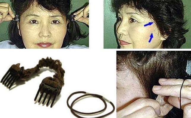 Este accesorio estira la piel del rostro