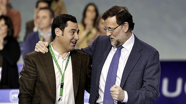 Rajoy mete presión a Moreno Bonilla: «El reto es San Telmo»