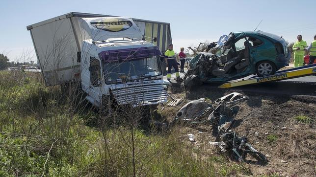 Casi cien muertos en la carretera N-IV entre Sevilla y Cádiz desde 2001