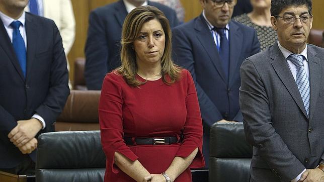 Suspendida la sesión de control al Gobierno andaluz por una indisposición de Susana Díaz