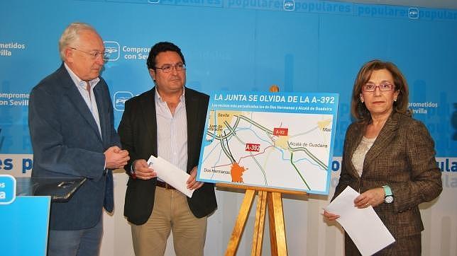 La obra de la carretera Alcalá-Dos Hermanas suma dos años paralizada