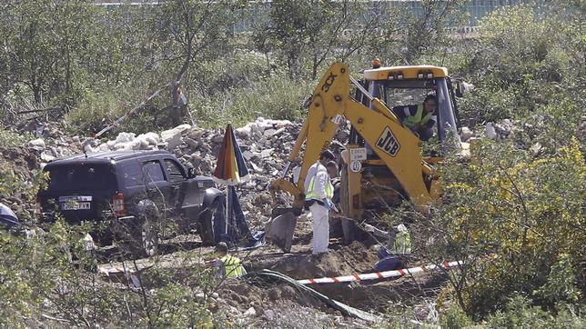 La búsqueda del cuerpo de Marta del Castillo en la escombrera de Camas no se detiene