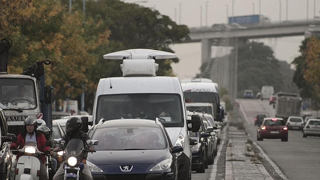 Desde 2009, la intensidad del tráfico urbano en Sevilla ha bajado un 14%