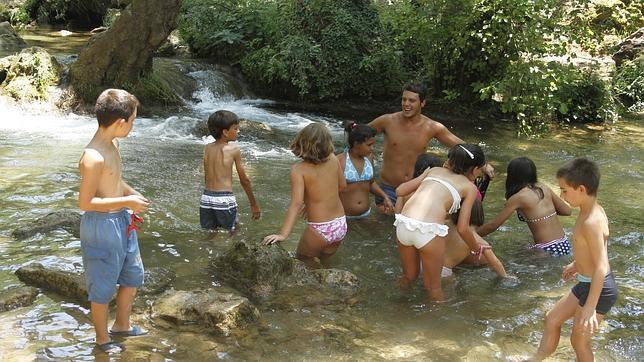 En el Campamento «Los Pinos» los niños pueden disfrutar de actividades en plena naturaleza