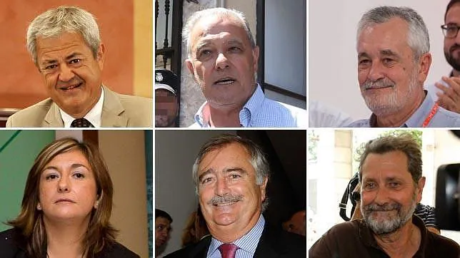 Los ocho casos de corrupción en Andalucía que investigan ahora los tribunales
