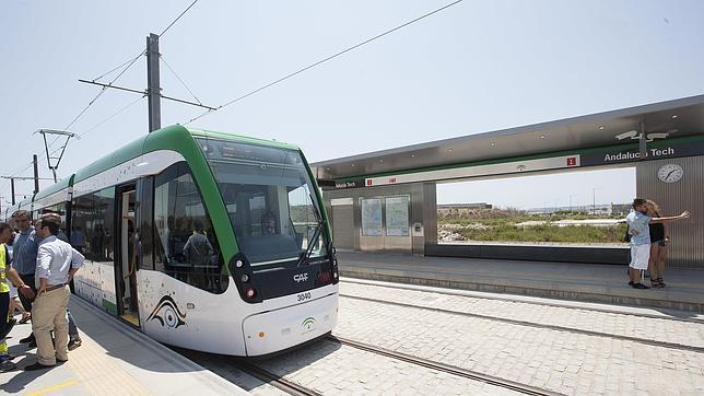 El recién estrenado metro