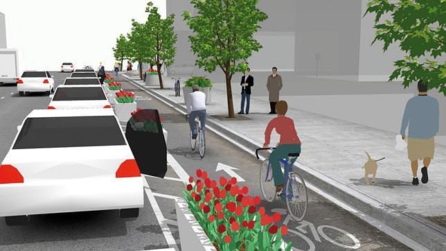 Proponen crear un carril bici que discurra por la avenida de España