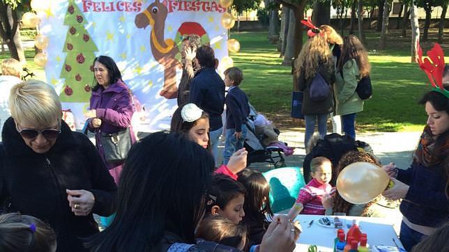 Más de medio millar de niños participa en las actuaciones del «Circo en la calle» de Mairena