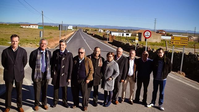 La Diputación remata el primer tramo de la carretera hasta El Guijo