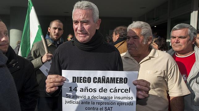 Cañamero se niega a declarar por tirarle una piedra de un kilo a un agente de policía