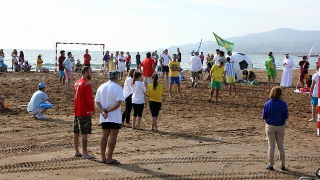 Las playas de Pulpí, plató del spot del mundial de fútbol de Qatar