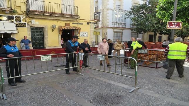 Ligeros retoques en el dispositivo de seguridad de la Semana Santa de Jerez