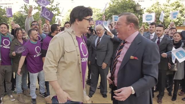 Los Morancos satirizan el «teatro político» con un duelo musical entre Podemos y el PP