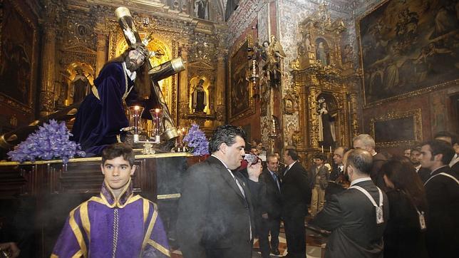 Jesús Caído bajará en su vía crucis hasta Santa Marina