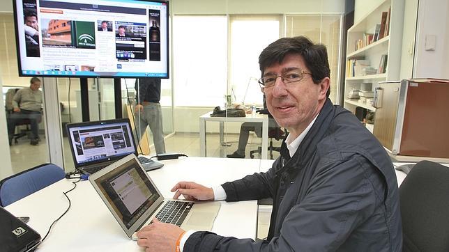 Juan Marín: «El PSOE y el PP tienen muy complicado conseguir el apoyo de Ciudadanos»