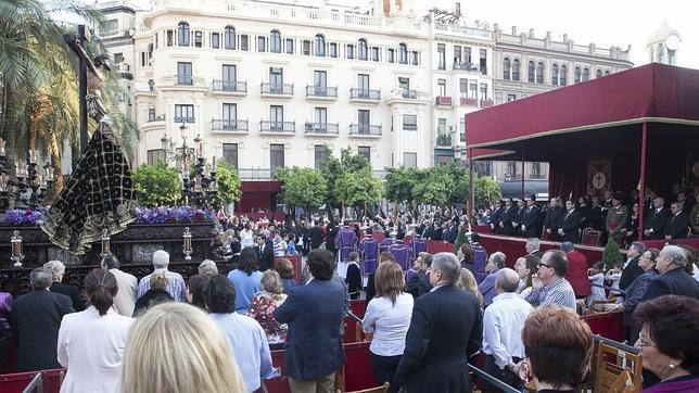 Roban un repostero del palco de Las Tendillas