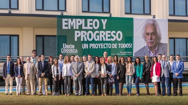 Gómez presenta su candidatura con la que promete atraer a «miles de empresarios»