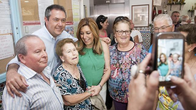 Susana Díaz: «Quien pretenda un cambio de cromos tras el 24M se va a equivocar»