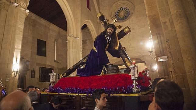 Las imágenes de Jesús Caído tendrán una misa en Santa Ana