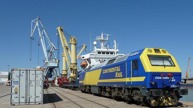 Las obras del cierre del anillo ferroviario del puerto de Sevilla se iniciarán en julio