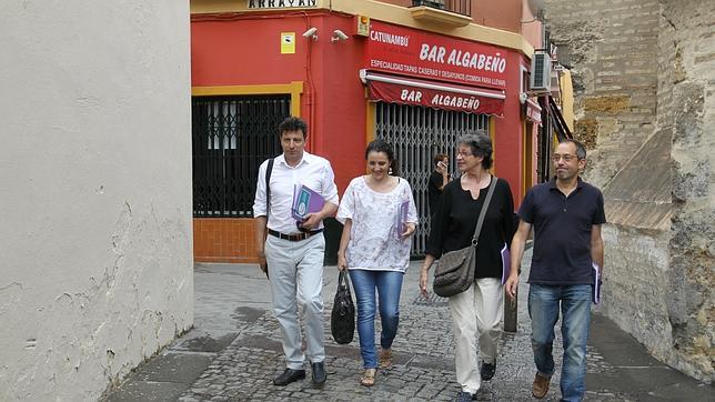 ¿Quiénes son los negociadores de Podemos en el Ayuntamiento de Sevilla?