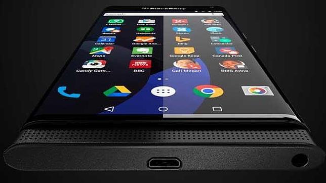 Se filtran dos imágenes del supuesto BlackBerry con Android en el mismo día