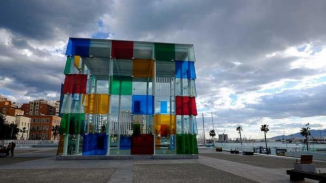 El Cubo que acoge el Centre Pompidou de Málaga es una instalación participativa. Fuente: centrepompidou-malaga.eu