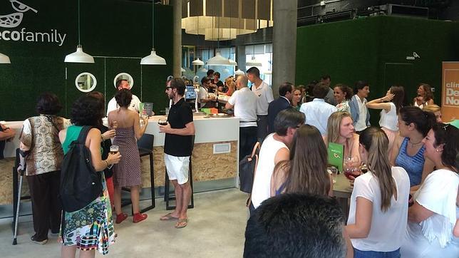 Ambiente en el restaurante Ecofamily