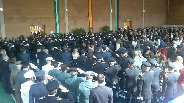 Los policías nacionales de Málaga celebran los Ángeles Custodios con «los mejores resultados policiales de España»