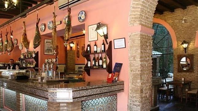 Barra del restaurante El Bandolero