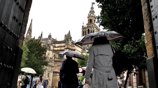 Alerta amarilla en Sevilla por lluvias