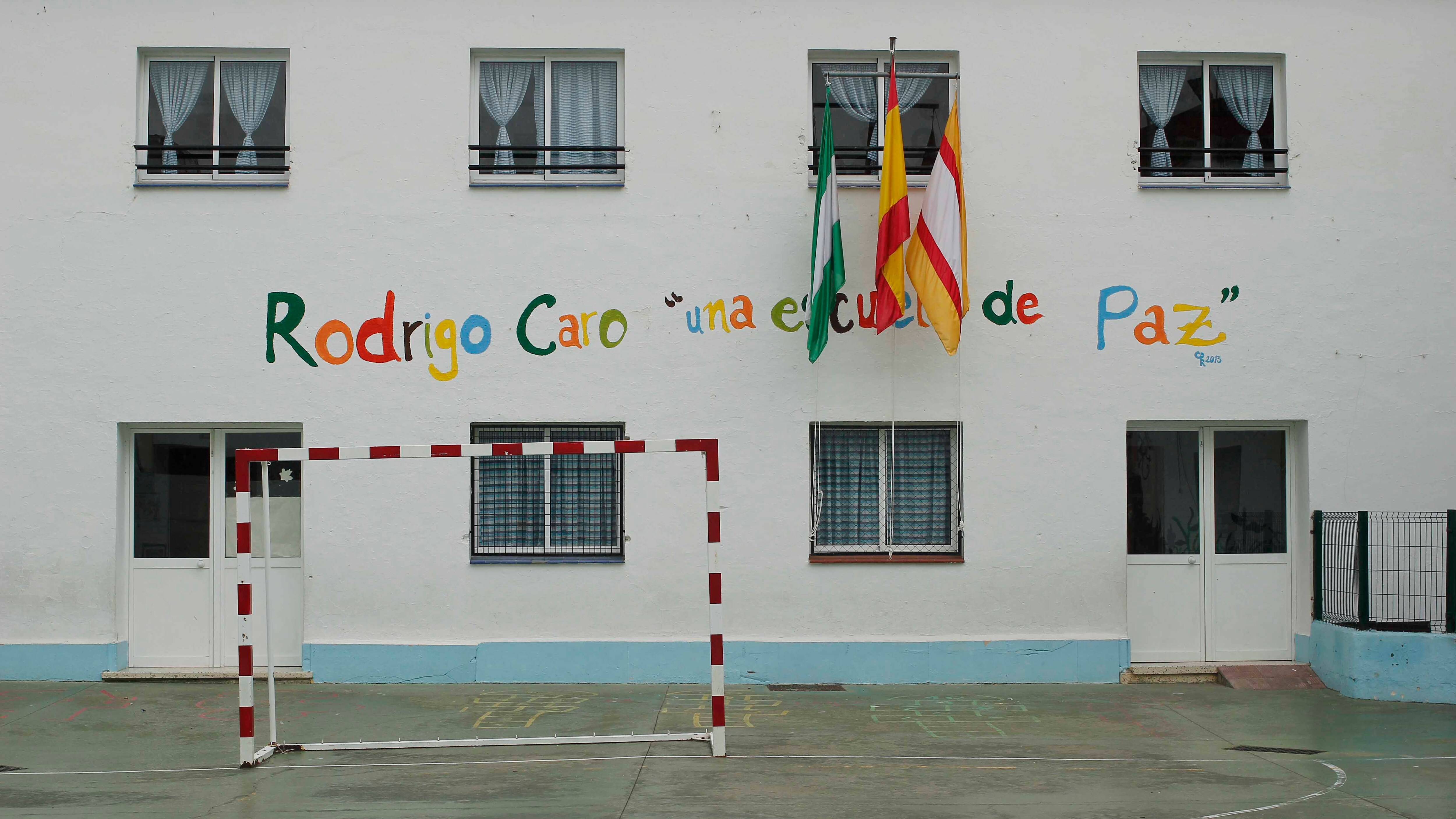 El colegio Rodrigo Caro de Utrera ha sido también objeto de obras