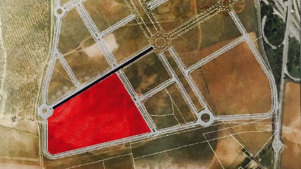 Plano de la parcela donde se levantará la fábrica / ABC
