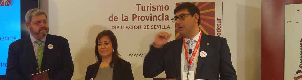El alcalde de Utrera, José María Villalobos (PSOE) en FITUR
