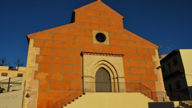 La iglesia de San Miguel conserva elementos del primitivo templo mudéjar