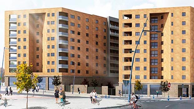 Imagen de las futuras viviendas