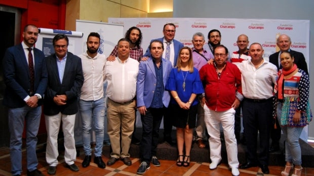 Varios de los artistas que participarán en los festivales han participado en el acto de presentación/A.M.