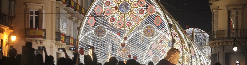 Alumbrado de calle Larios