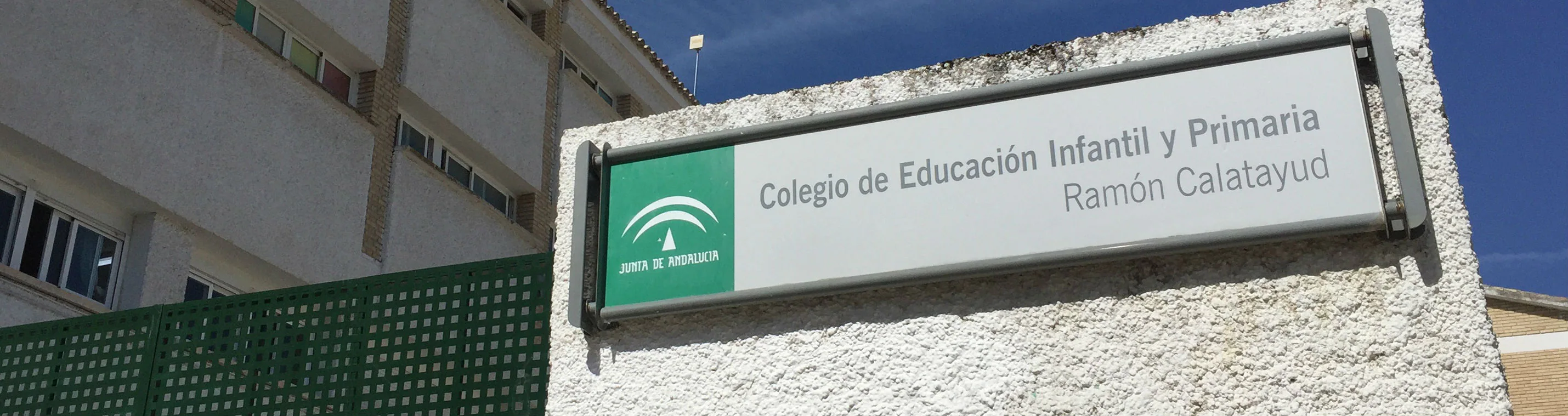 La Junta de Andalucía sustituyó en 2017 el nombre del colegio público Ramón Calatayud