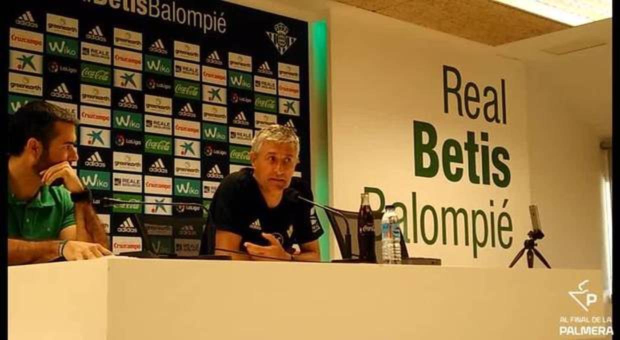 Setién y el récord de Rubén Castro: &quot;Está con muchas ganas&quot;