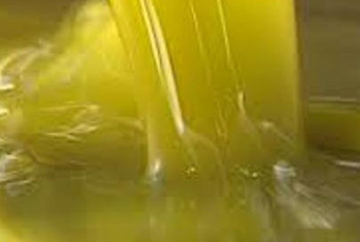 Aceite de oliva producido en Jaén.
